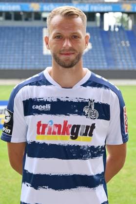 Pascal Köpke MSV Duisburg 3 league, portrait date 2023 2024 Duisburg Schauinsland Reisen Arena North Rhine Westphalia Germany Team2