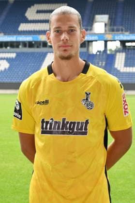 Dennis Smarsch MSV Duisburg 3 league, portrait date 2023 2024 Duisburg Schauinsland Reisen Arena North Rhine Westphalia Germany Team2