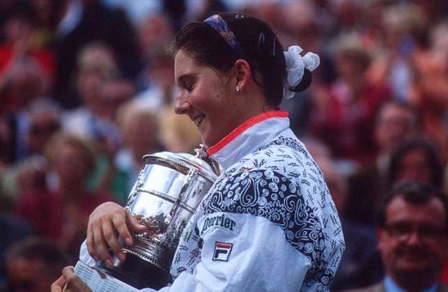 Tennis, Greatest Grand Slam Finals, French Open 1992, Steffi Graf - Monica Seles