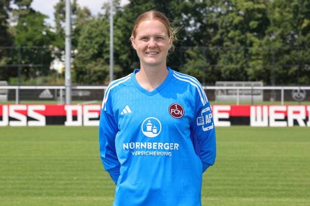 12 07 2023 1 FC Nuremberg FCN club season 2023 2024 photo appointment portrait appointment women single photo portrait portrait headshot sports photo zinc DaMa xdaxmax single photo portrait portrait headshot Kristin Krammer 25, 1 FC Nuremberg FCN