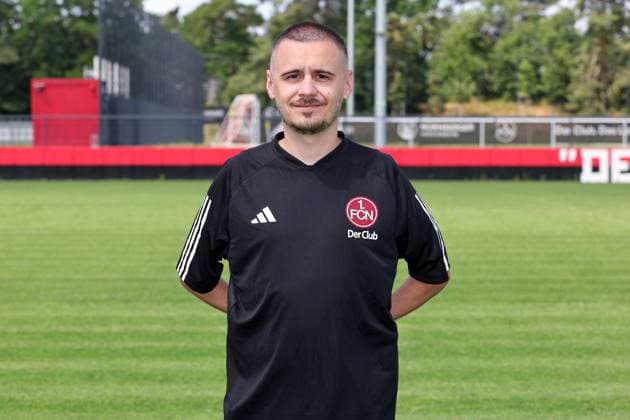 12 07 2023 1 FC Nürnberg FCN club season 2023 2024 photo appointment portrait appointment women single photo portrait portrait header photo sports photo zinc DaMa xdaxmax single photo single photo portrait header photo Alan Niksic goalkeeper 1 FC Nürnberg FCN