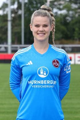 12 07 2023 1 FC Nuremberg FCN club season 2023 2024 photo appointment portrait appointment women single photo portrait portrait headshot sports photo zinc DaMa xdaxmax single photo portrait portrait headshot Lea Paulick 1, 1 FC Nuremberg FCN