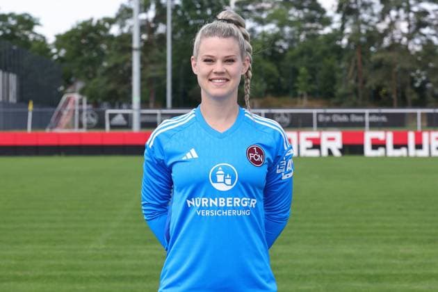 12 07 2023 1 FC Nuremberg FCN club season 2023 2024 photo appointment portrait appointment women single photo portrait portrait headshot sports photo zinc DaMa xdaxmax single photo portrait portrait headshot Lea Paulick 1, 1 FC Nuremberg FCN