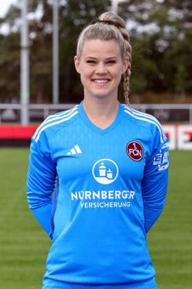 12 07 2023 1 FC Nuremberg FCN club season 2023 2024 photo appointment portrait appointment women single photo portrait portrait headshot sports photo zinc DaMa xdaxmax single photo portrait portrait headshot Lea Paulick 1, 1 FC Nuremberg FCN