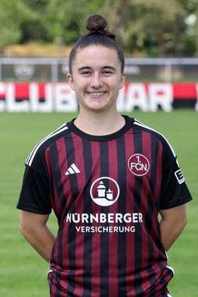 12 07 2023 1 FC Nuremberg FCN club season 2023 2024 photo appointment portrait appointment women single photo portrait portrait headshot sports photo zinc DaMa xdaxmax single photo portrait portrait headshot Marina Scholz 7, 1 FC Nuremberg FCN