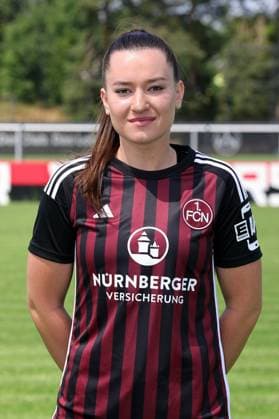 12 07 2023 1 FC Nuremberg FCN club season 2023 2024 photo appointment portrait appointment women single photo portrait portrait headshot sports photo zinc DaMa xdaxmax single photo portrait portrait headshot Weronika Kaczor 10, 1 FC Nuremberg FCN