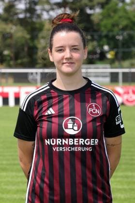 12 07 2023 1 FC Nuremberg FCN club season 2023 2024 photo appointment portrait appointment women single photo portrait portrait headshot sports photo zinc DaMa xdaxmax single photo portrait portrait headshot Lara Felix 13, 1 FC Nuremberg FCN