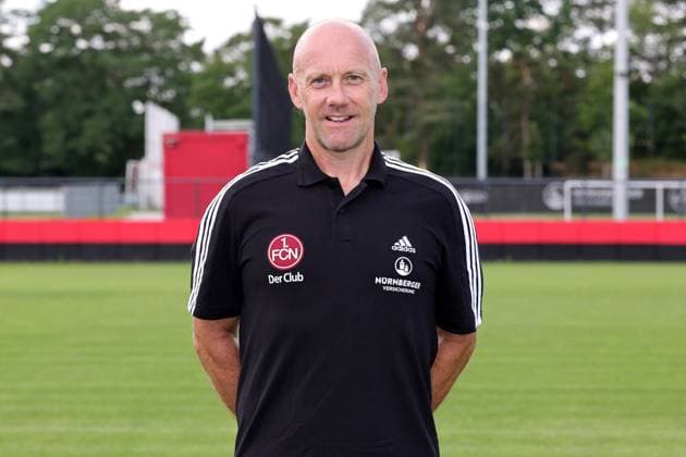 12 07 2023 1 FC Nürnberg FCN Club season 2023 2024 photo appointment portrait appointment single photo portrait portrait headshot sports photo zinc DaMa xdaxmax single photo portrait portrait headshot Frank Steinmetz Co Trainer 1 FC Nürnberg FCN