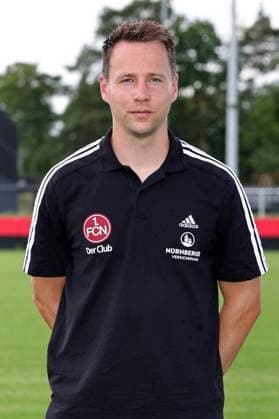 12 07 2023 1 FC Nürnberg FCN club season 2023 2024 photo appointment portrait appointment single photo portrait portrait headshot sports photo zinc DaMa xdaxmax single photo portrait portrait headshot Dennis Neudahm goalkeeper coach 1 FC Nürnberg FCN