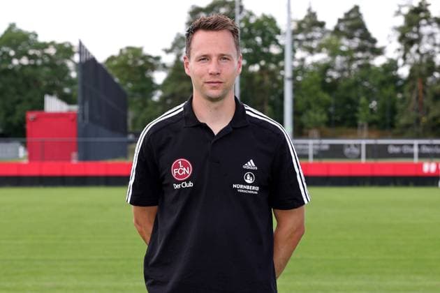 12 07 2023 1 FC Nürnberg FCN club season 2023 2024 photo appointment portrait appointment single photo portrait portrait headshot sports photo zinc DaMa xdaxmax single photo portrait portrait headshot Dennis Neudahm goalkeeper coach 1 FC Nürnberg FCN