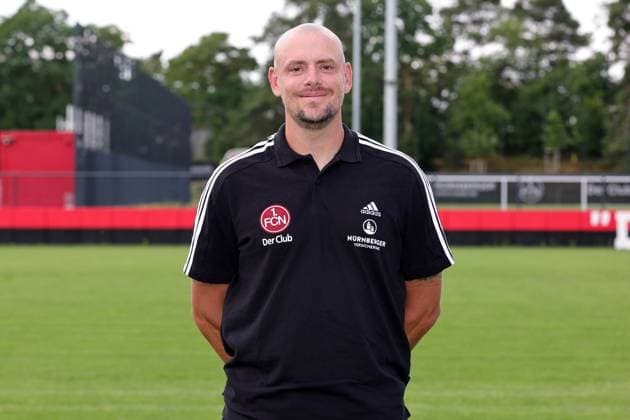12 07 2023 1 FC Nuremberg FCN club season 2023 2024 photo appointment portrait appointment single photo portrait portrait headshot sports photo zinc DaMa xdaxmax single photo portrait portrait headshot Rafael Pollack athletics and rehab coach 1 FC Nuremberg FCN