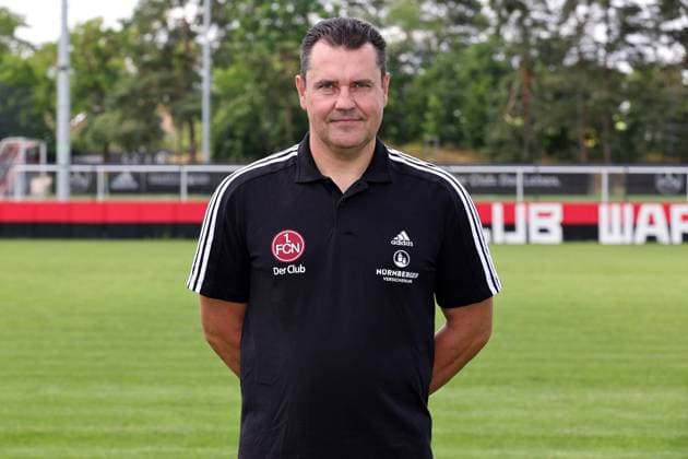 12 07 2023 1 FC Nuremberg FCN club season 2023 2024 photo appointment portrait appointment single photo portrait portrait headshot sports photo zinc DaMa xdaxmax single photo portrait portrait headshot Gubov Milan physiotherapist 1 FC Nuremberg FCN