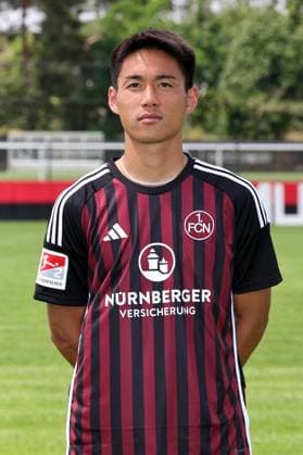 12 07 2023 1 FC Nuremberg FCN club season 2023 2024 photo appointment portrait appointment single photo portrait portrait headshot sports photo zinc DaMa xdaxmax single photo portrait portrait headshot Daichi Hayashi 9, 1 FC Nuremberg FCN