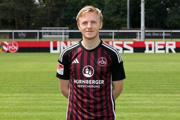 12 07 2023 1 FC Nuremberg FCN club season 2023 2024 photo appointment portrait appointment single photo portrait portrait headshot sports photo zinc DaMa xdaxmax single photo portrait portrait headshot Mats Möller Moeller Daehli 10, 1 FC Nuremberg FCN