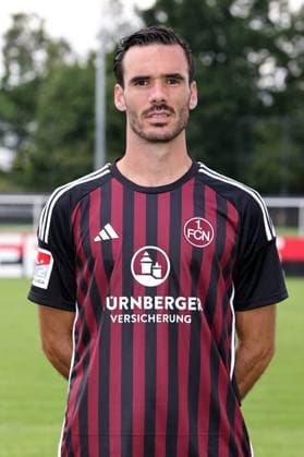 12 07 2023 1 FC Nuremberg FCN club season 2023 2024 photo appointment portrait appointment single photo portrait portrait headshot sports photo zinc DaMa xdaxmax single photo portrait portrait headshot Ivan Marquez 15, 1 FC Nuremberg FCN