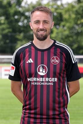12 07 2023 1 FC Nuremberg FCN Club season 2023 2024 photo appointment portrait appointment single photo portrait portrait headshot sports photo zinc DaMa xdaxmax single photo portrait portrait headshot Florian Hübner Huebner 19, 1 FC Nuremberg FCN