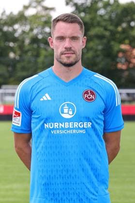 12 07 2023 1 FC Nürnberg FCN club season 2023 2024 photo appointment portrait appointment single photo portrait portrait headshot sports photo zinc DaMa xdaxmax single photo portrait portrait headshot Christian Mathenia 26, 1 FC Nürnberg FCN