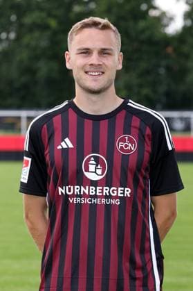 12 07 2023 1 FC Nuremberg FCN club season 2023 2024 photo appointment portrait appointment single photo portrait portrait headshot sports photo zinc DaMa xdaxmax single photo portrait portrait headshot Tim Handwerker 29, 1 FC Nuremberg FCN