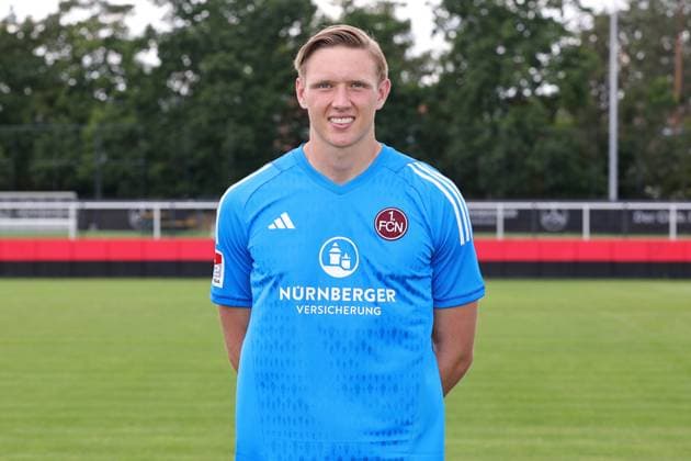 12 07 2023 1 FC Nuremberg FCN club season 2023 2024 photo appointment portrait appointment single photo portrait portrait headshot sports photo zinc DaMa xdaxmax single photo portrait portrait headshot Jan Reichert 31, 1 FC Nuremberg FCN
