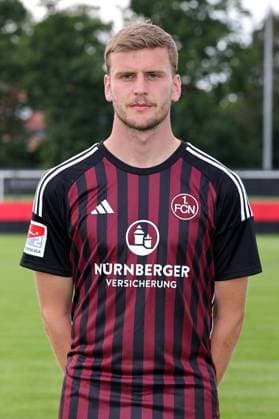 12 07 2023 1 FC Nuremberg FCN club season 2023 2024 photo appointment portrait appointment single photo portrait portrait headshot sports photo zinc DaMa xdaxmax single photo portrait portrait headshot Christoph Daferner 33, 1 FC Nuremberg FCN