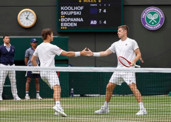 Wesley Koolhof, Neal Skupski, Mens Doubles Semi Final Copyright: xJuergenxHasenkopfx