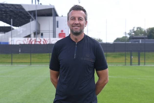 Rot Weiss Essen 3 League, portrait date 2023 2024 Christoph Dabrowski coach head coach Rot Weiss Essen 3 League, portrait date 2023 2024 xRx
