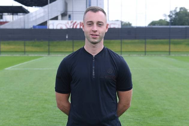 Rot Weiss Essen 3 Liga, porträttermin 2023 2024 Aaron Beißwenger video analyst Rot Weiss Essen 3 Liga, porträttermin 2023 2024 xRx