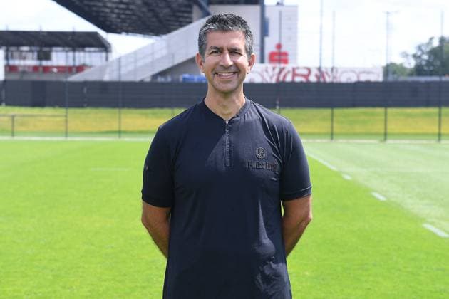 Rot Weiss Essen 3 Liga, port date 2023 2024 Dr Markus Faghin Team doctor Rot Weiss Essen 3 Liga, port date 2023 2024 xRx