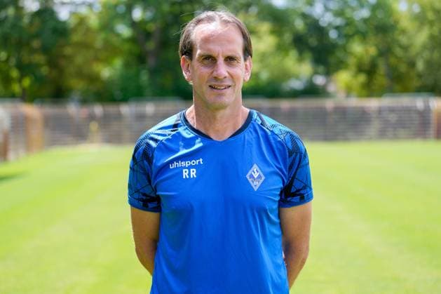 Rüdiger Rehm coach SV Waldhof Mannheim 3 league, portrait date 2023 2024 xozx
