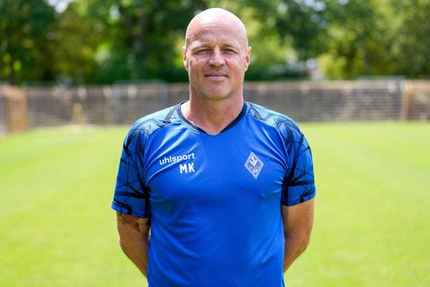 Mike Krannich Co coach SV Waldhof Mannheim 3 Liga, portrait date 2023 2024 xozx
