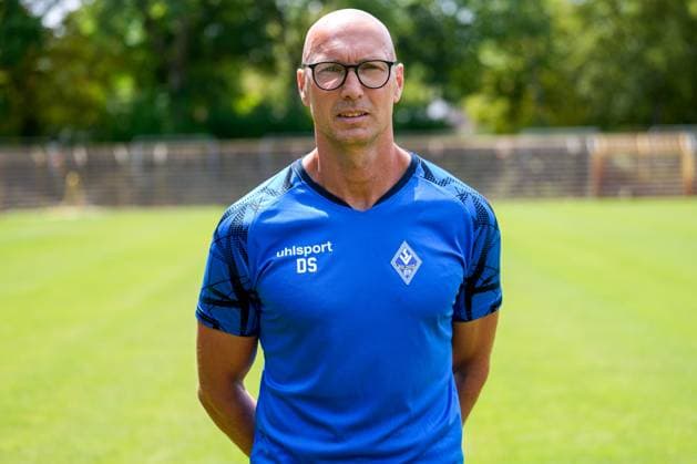 Dirk Stelly Athletic trainer SV Waldhof Mannheim 3 Liga, portrait date 2023 2024 xozx