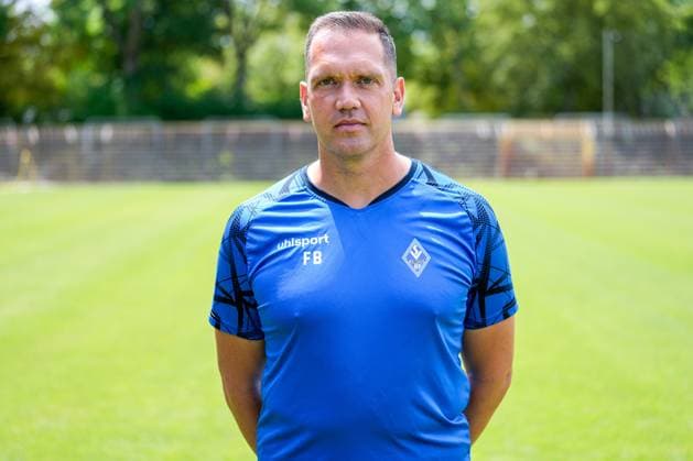 Florian Beck goalkeeper coach SV Waldhof Mannheim 3 league, portrait date 2023 2024 xozx