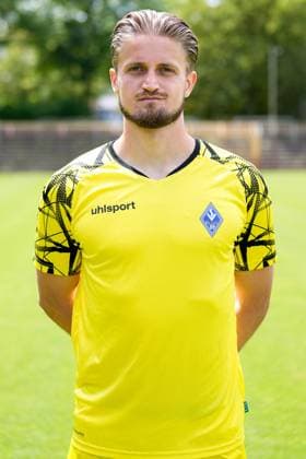 Jan Christoph Bartels goalkeeper SV Waldhof Mannheim 3 league, portrait date 2023 2024 xozx
