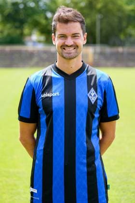Julian Riedel SV Waldhof Mannheim 3 league, portrait date 2023 2024 xozx