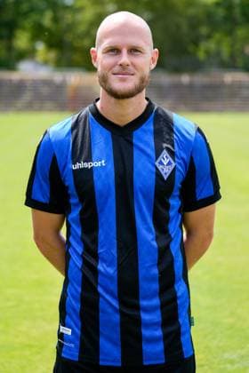 Marcel Seegert SV Waldhof Mannheim 3 league, portrait date 2023 2024 xozx
