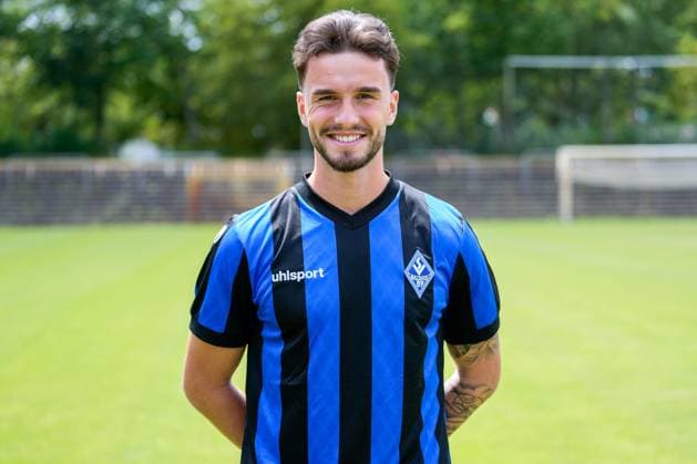 Adrian Malachowski SV Waldhof Mannheim 3 league, portrait date 2023 2024 xozx