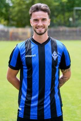 Adrian Malachowski SV Waldhof Mannheim 3 league, portrait date 2023 2024 xozx