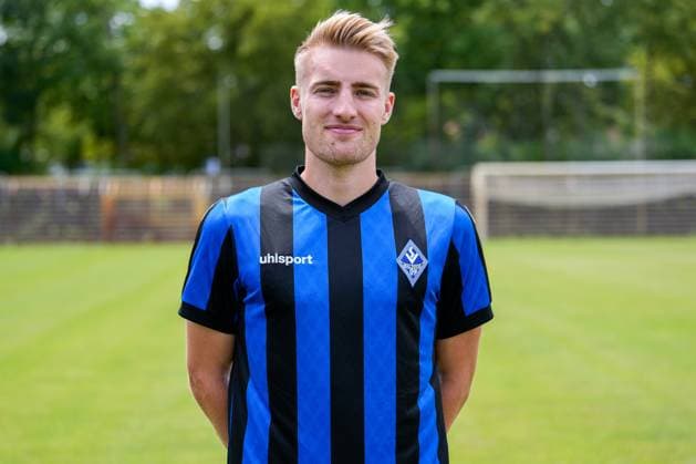 Fridolin Wagner SV Waldhof Mannheim 3 league, portrait date 2023 2024 xozx