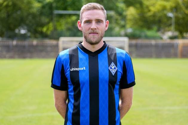 Laurent Jans SV Waldhof Mannheim 3 league, portrait date 2023 2024 xozx