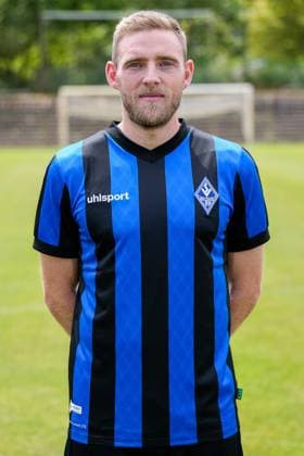Laurent Jans SV Waldhof Mannheim 3 league, portrait date 2023 2024 xozx