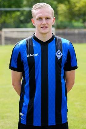 Julian Rieckmann SV Waldhof Mannheim 3 league, portrait date 2023 2024 xozx
