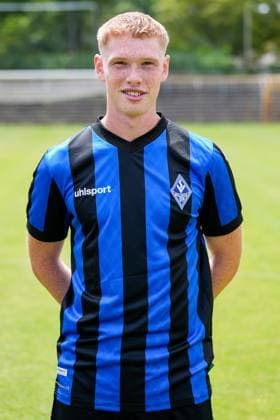 Luca Bolay SV Waldhof Mannheim 3 league, portrait date 2023 2024 xozx
