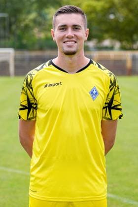 Lucien Hawryluk goalkeeper SV Waldhof Mannheim 3 league, portrait date 2023 2024 xozx
