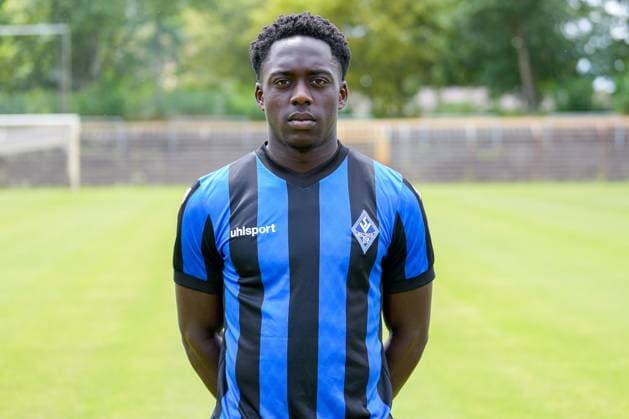 Kennedy Onyedika Okpala SV Waldhof Mannheim 3 Liga, portrait date 2023 2024 xozx