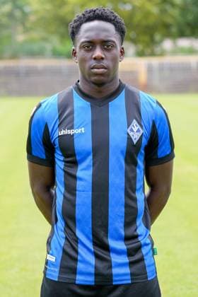 Kennedy Onyedika Okpala SV Waldhof Mannheim 3 Liga, portrait date 2023 2024 xozx