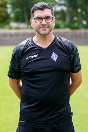 Dr Konstantinos Cafaltzis team doctor SV Waldhof Mannheim 3 Liga, portrait date 2023 2024 xozx