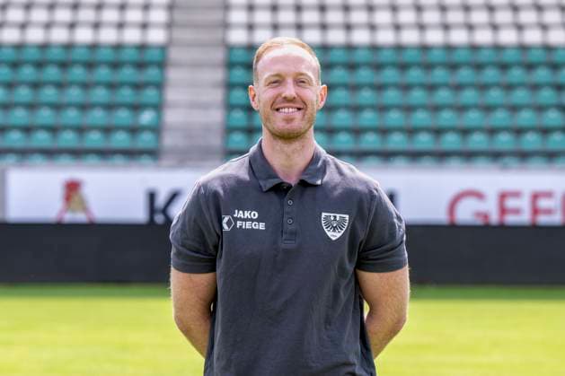 Co-coach Louis Cordes SC Preußen Münster 06 3 Liga, portraits date 2023 2024, Copyright: xDavidxInderliedx