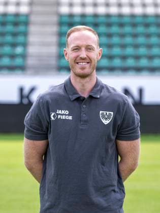 Co-coach Louis Cordes SC Preußen Münster 06 3 Liga, portraits date 2023 2024, Copyright: xDavidxInderliedx
