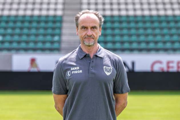 Team doctor Cornelius Müller Rensmann SC Preußen Münster 06 3 league, portrait date 2023 2024, Copyright: xDavidxInderliedx