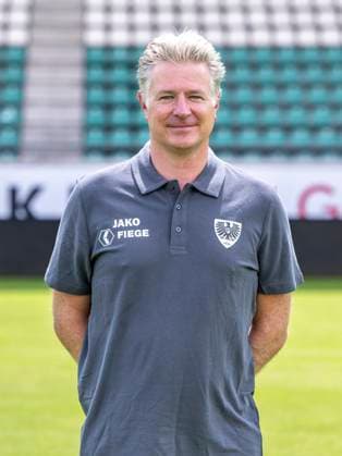 Team doctor Tim Hartwig SC Preußen Münster 06 3 Liga, portrait date 2023 2024, Copyright: xDavidxInderliedx
